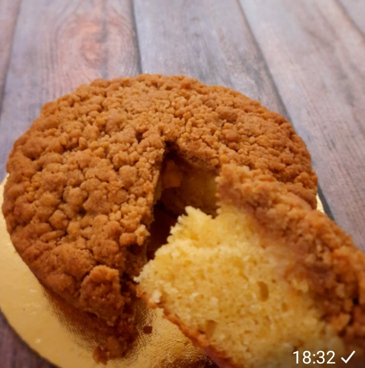 Apple Crumble Tea Cake